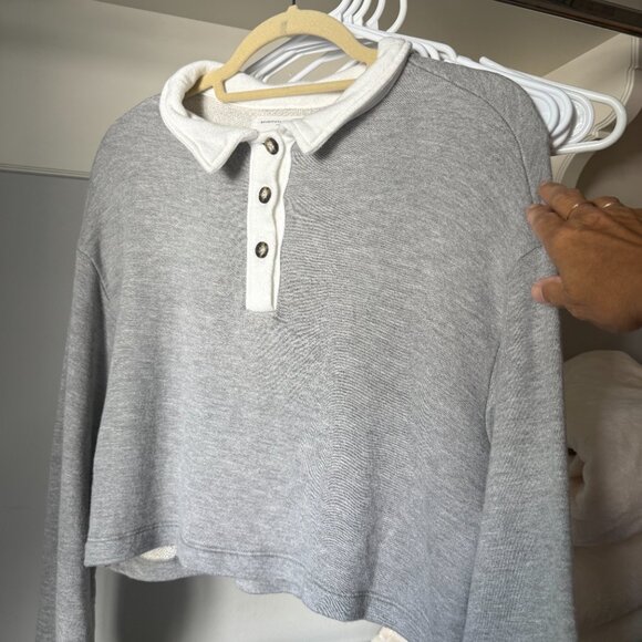 SPIRITUAL GANGSTER NICHOLS HENLEY SWEATSHIRT BRAND NEW- NWT- NEVER WORN!!! - Picture 5 of 13